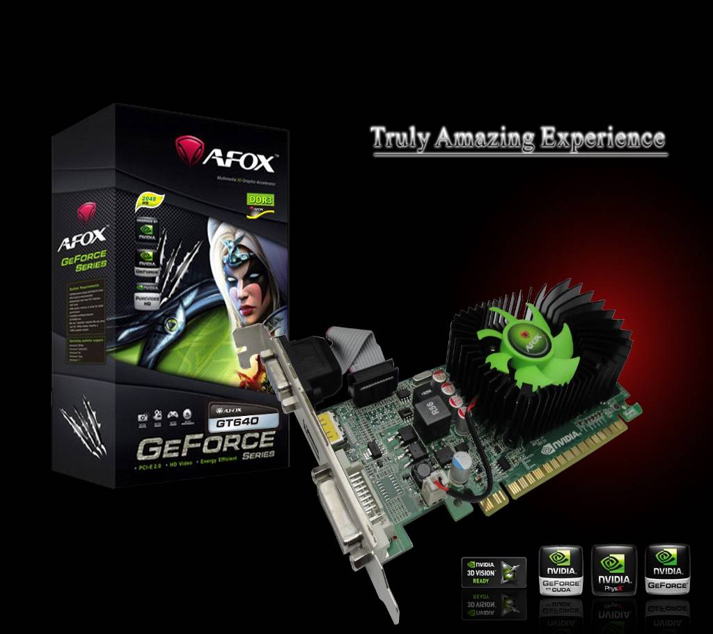 AFOX NVIDIA Geforce GT610 2GB DDR3 গ্রাফিক্স কার্ড বাংলাদেশ - 731278