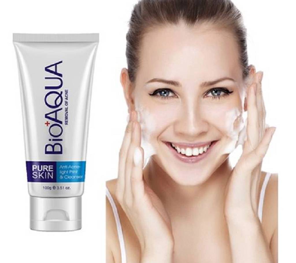 BIOAQUA Pure Skin Acne ফেসওয়াশ 100g China বাংলাদেশ - 734794