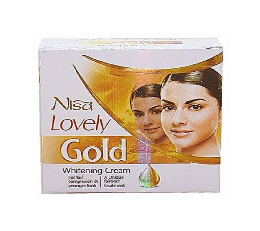 Nisa Lovely Gold Whitening Cream 30ml - Pakistan বাংলাদেশ - 763468
