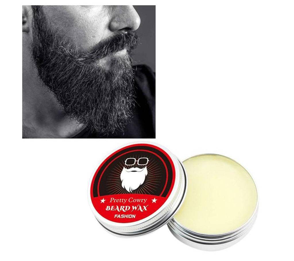 Men Beard Balm অয়েল কেয়ার ওয়াক্স for styling Wax Moisturizing Smoothing Gentlemen Beard Mustache 30ml China বাংলাদেশ - 850134