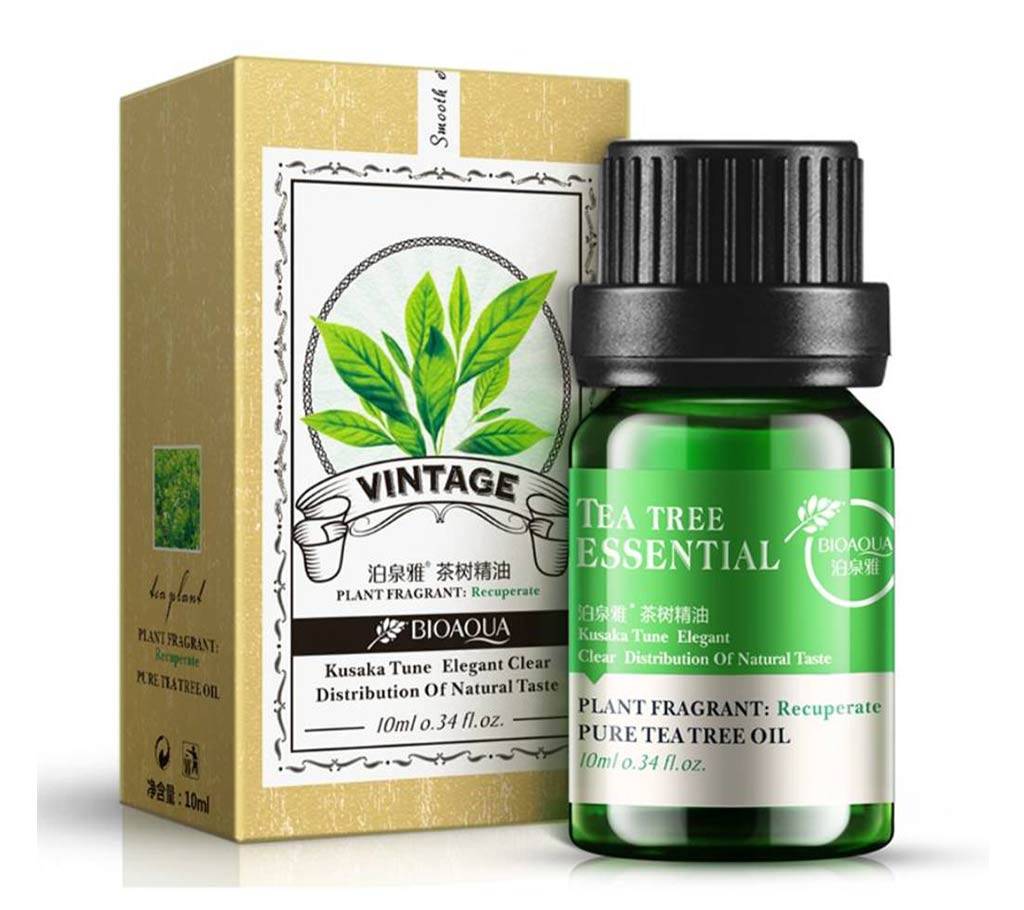 BIOAQUA Tea Tree Essential Oil Anti Acne Oil Control Serum 10ml CHINA বাংলাদেশ - 788931