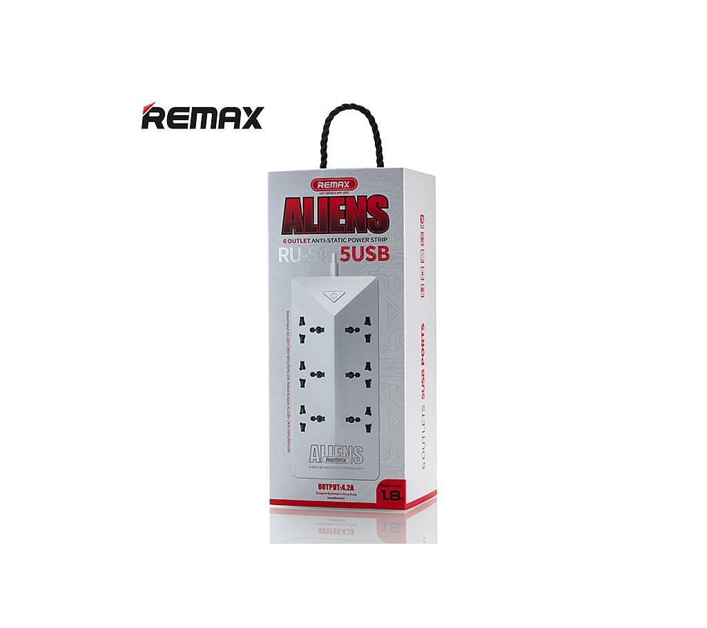 REMAX RU-S4 Aliens 6 ports 5 USB চার্জার বাংলাদেশ - 797072