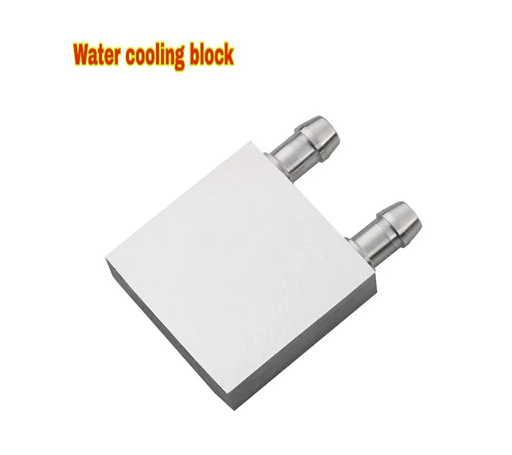 Water cooling block 40x40mm Aluminum For TEC Peltier Plat Heatsink For CPU TEC1-12706