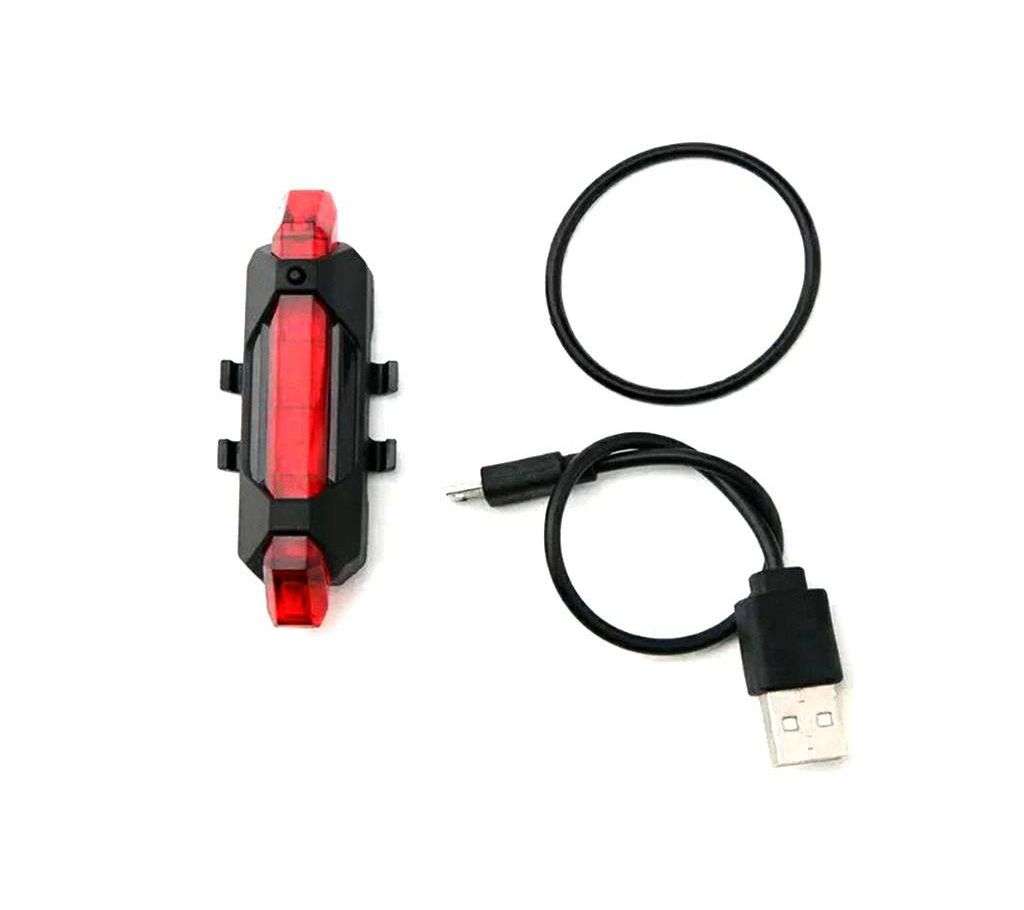 USB রিচার্জ্যাবল ওয়াটারপ্রুফ বাইসাইকেল টেইল লাইট বাংলাদেশ - 1103447