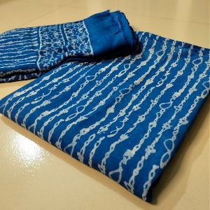 Premium Quality Cotton Silk Fabric Vegetable Tie-Dye Mom Batik Two Piece
