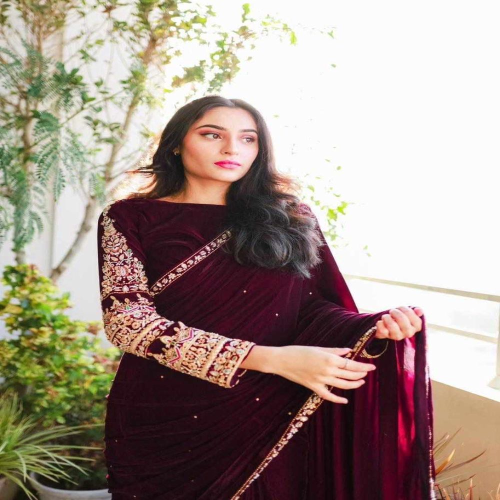 Superhit Trending Velvet Saree