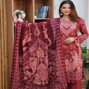 Pakistani Brand Digital Printed Lawn Unstitched 3Piece