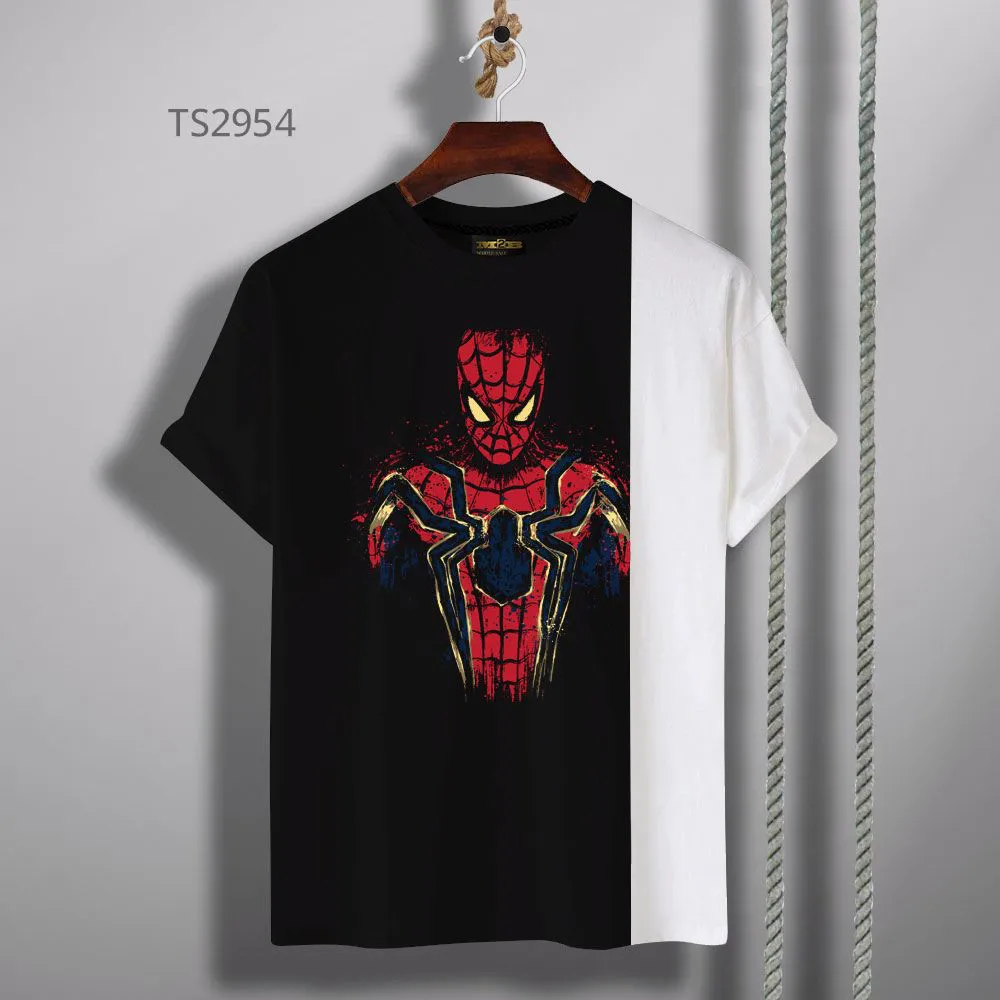 Spiderman Half Sleeve Cotton T-Shirt