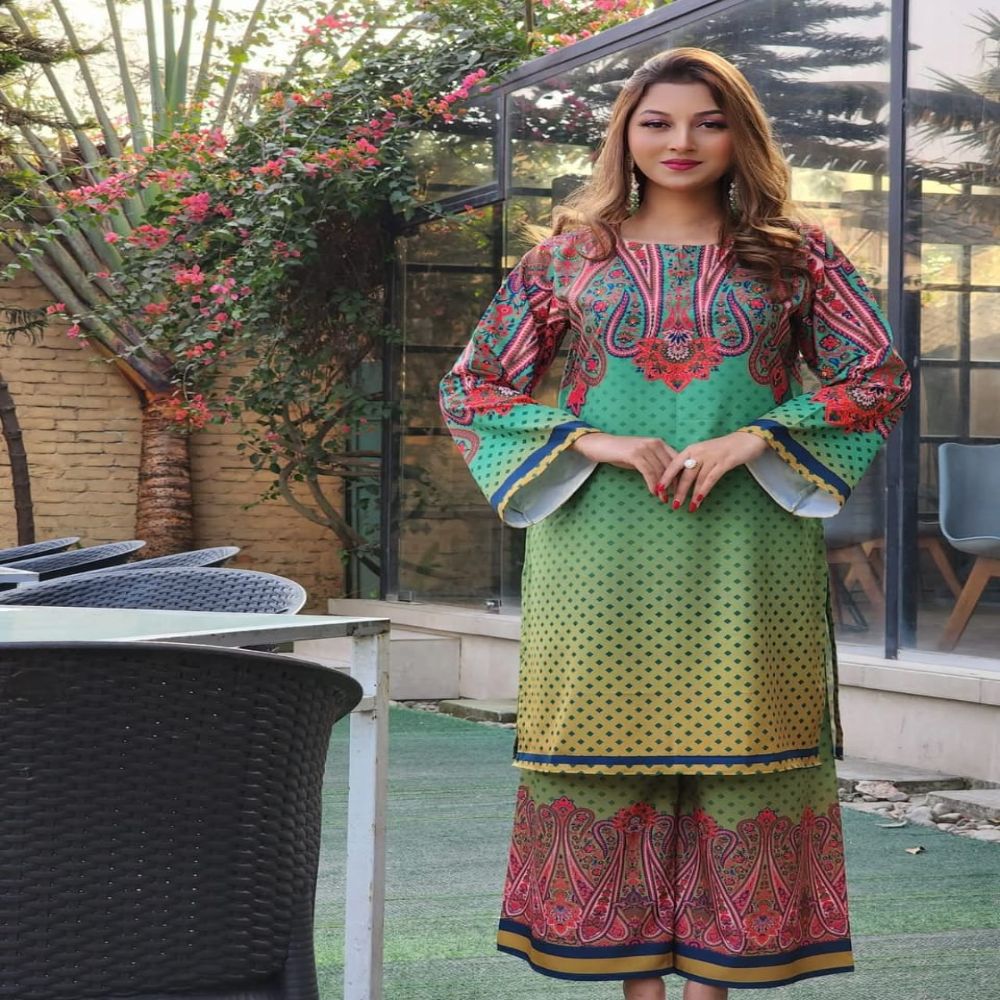Digital Printed 2 Piece Set