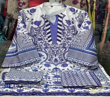 3 Pcs Dubai Silk Digital Print