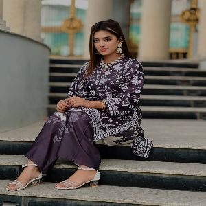 Chic and Sleek Majolica Print Co-Ord Set