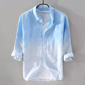 Indian Remi cotton fabric rayon shirt