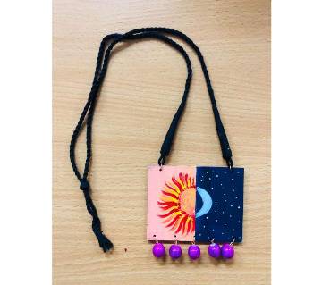 Sun Moon Handmade Necklace 