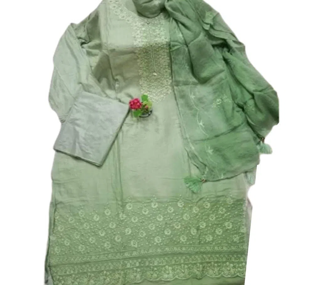 Ladies ambroidery-green