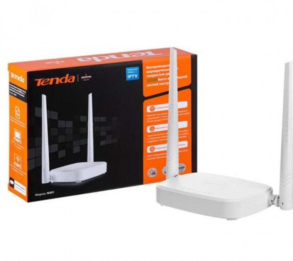 Tenda N301-Wireless N300 রাউটার বাংলাদেশ - 1111943