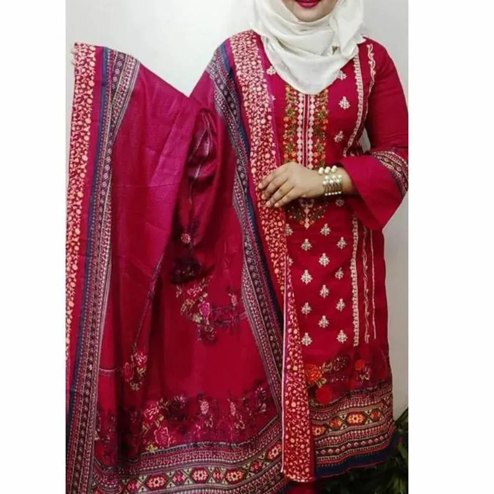   Unstitched Bin sayed Dress for women