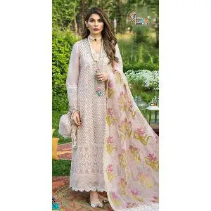 Unstitched Shree Fabs Indian Dress for Women