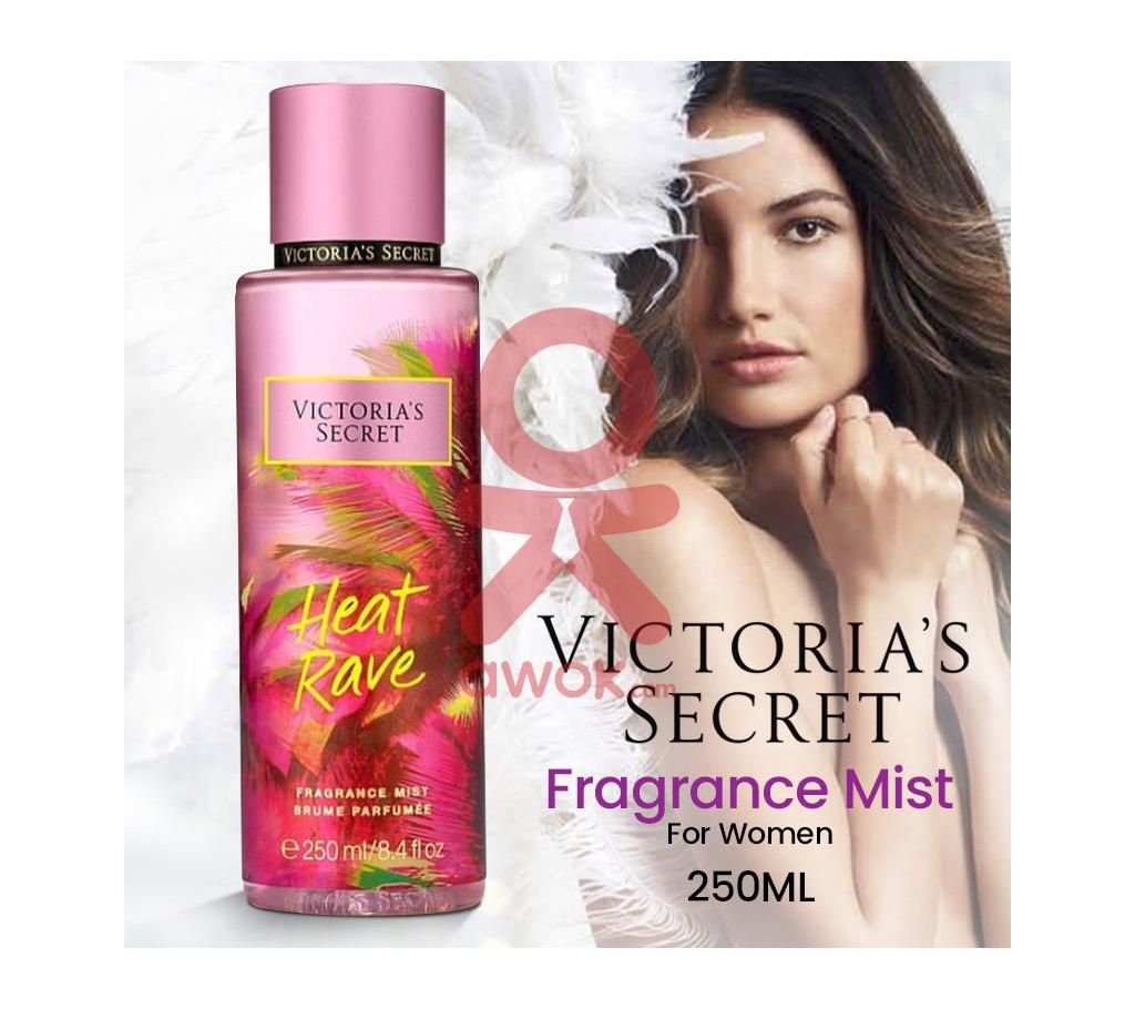 victoria's secret heat rave fragrance mist  উইমেনস পারফিউম 250ml-USA বাংলাদেশ - 1162232