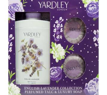 Yardly London English Lavender Collection Perfumed talc & Luxury soap-UK-962 gm