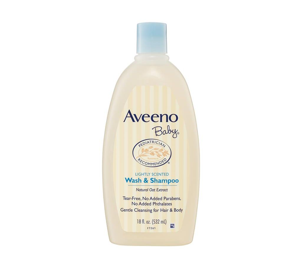 aveeno baby daily moisture lightly scented ওয়াশ অ্যান্ড শ্যাম্পু 532ml-USA বাংলাদেশ - 1162439