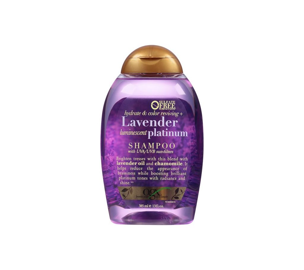 Ogx lavender luminescent প্লাটিনাম শ্যাম্পু-USA-385ml বাংলাদেশ - 1145978