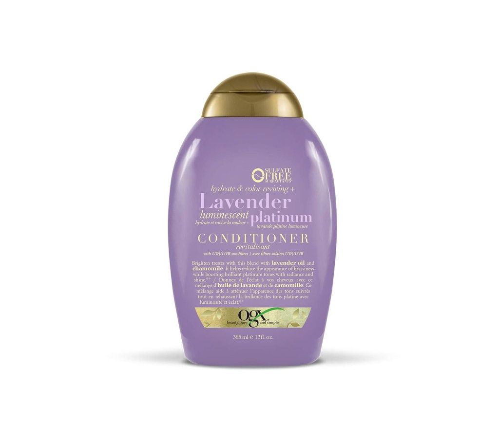 Ogx lavender luminescent প্লাটিনাম কন্ডিশনার-USA -385 ml বাংলাদেশ - 1145979
