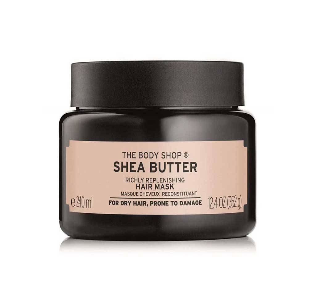 The Body Shop – Shea Butter Richly রিপ্লেনিশিং হেয়ার মাস্ক – 240 ml-UK বাংলাদেশ - 1134390