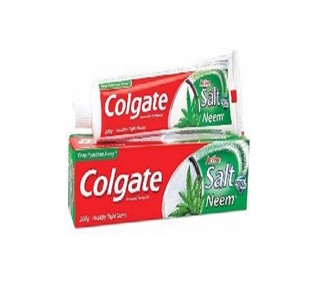 Colgate Active Salt Neem Toothpaste -200gm - HGJ - 41- 7ACI-302347 বাংলাদেশ - 1125994