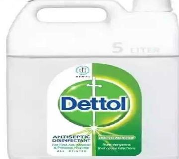 Dettol Liquid 5 ltr - New rate - 5Pcs Pack - 24 - UDL-RB-316236