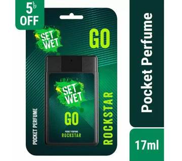 Set Wet Go Pocket Perfume Rockstar 17ml - ASD -47- 7MARICO-310477