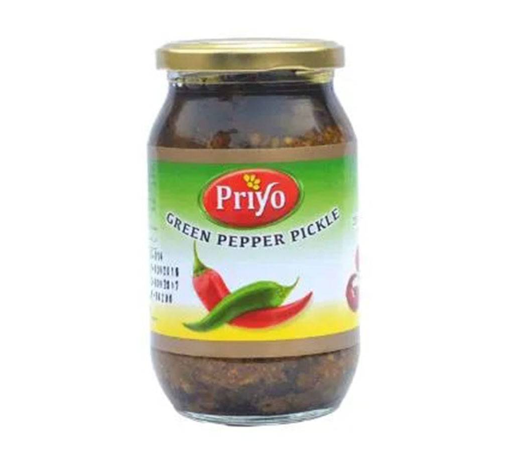 Priyo Green peper pickles 400gm বাংলাদেশ - 1124867