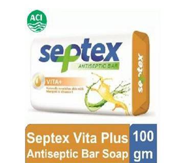 Septex Vita+ Antiseptic Bar 100gm - ASF - 215- 7ACI-316057