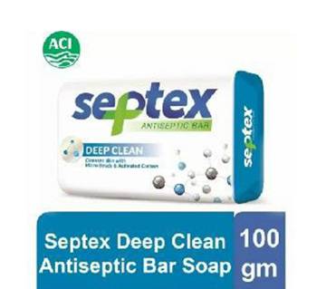 Septex Deep Clean Antiseptic Bar 100gm - ASF - 214- 7ACI-316053
