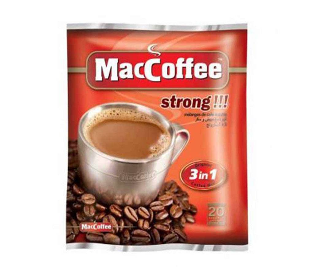 Maccoffee স্ট্রং অরিজিনাল 3in1 Pack 360gm বাংলাদেশ - 1130408