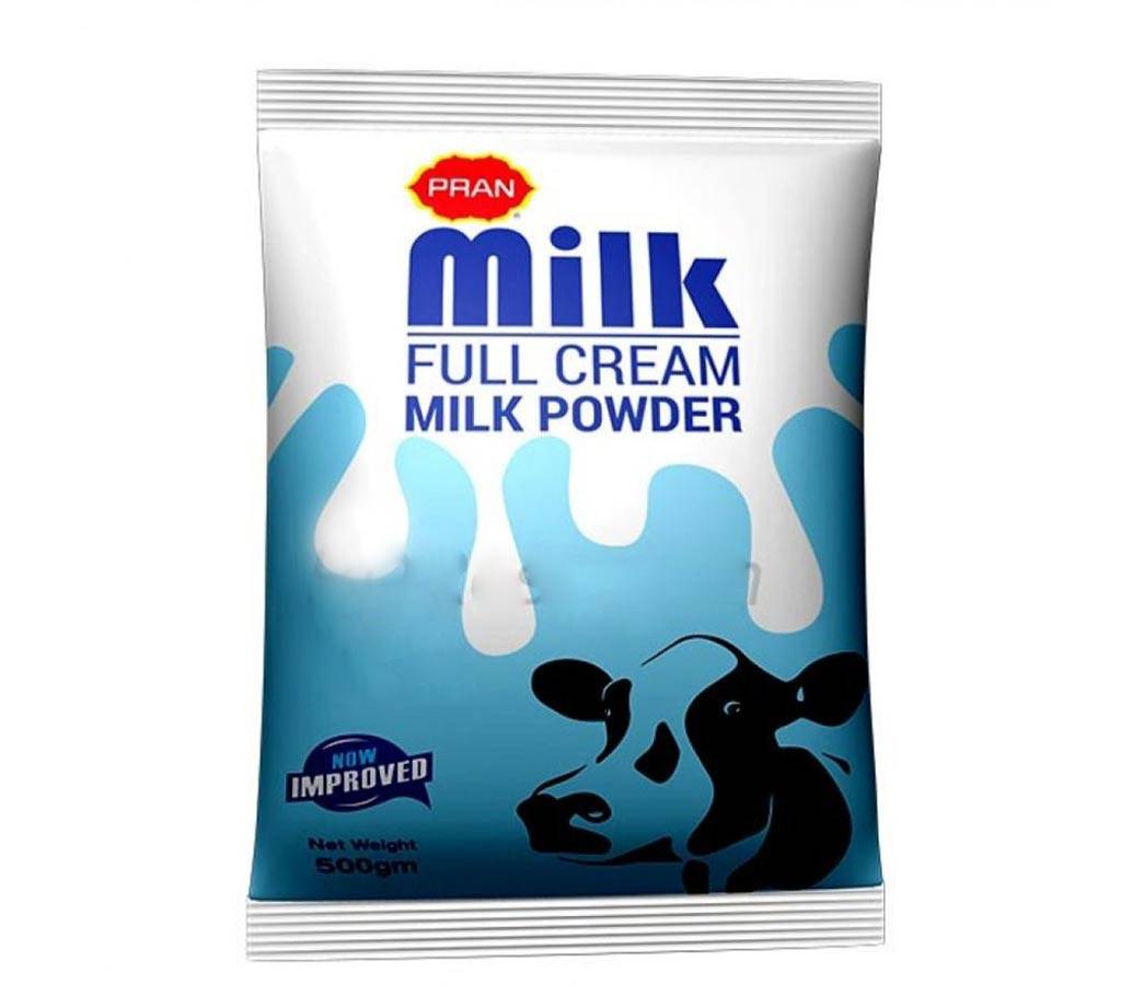 PRAN Full Cream Milk Powder – 500gm বাংলাদেশ - 1122729