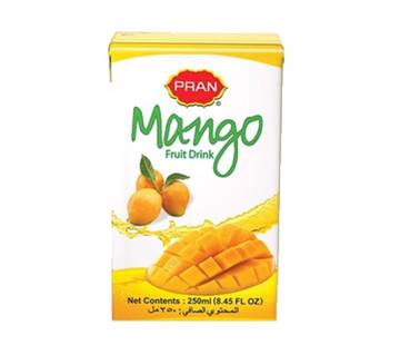 Pran Mango Juice Pack - 200 ml