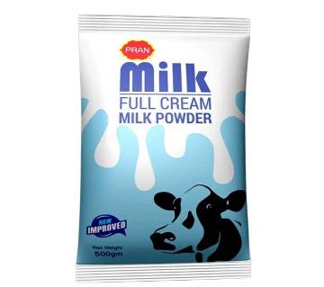 Pran Full Cream Milk Powder - 500 gm