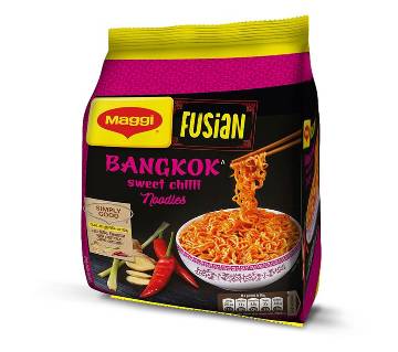 Nestle MAGGI Fusian Bangkok Sweet Chili Noodles 4 pack - 260 gm