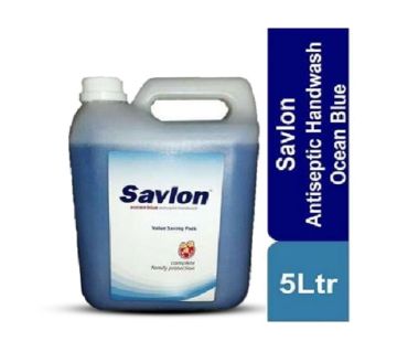 Savlon Hand Wash Ocean Blue - 5 Ltr