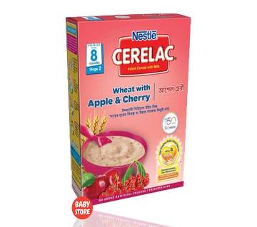 Nestlé Cerelac BIB Apple Cherry - 400g