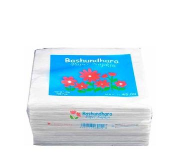 Bashundhara Napkin Restaurant Box Tissue - 120 pcs
