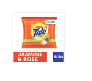 Tide Jasmine and Rose Detergent Powder - 500 gm