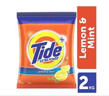 Tide Lemon Mint Detergent Powder - 2 kg