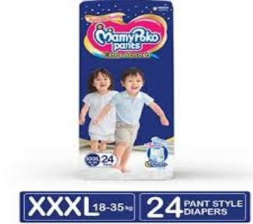 Mamy Poko Junior Girl Night Pants (24pcs) - XXXL - (18-35kg)
