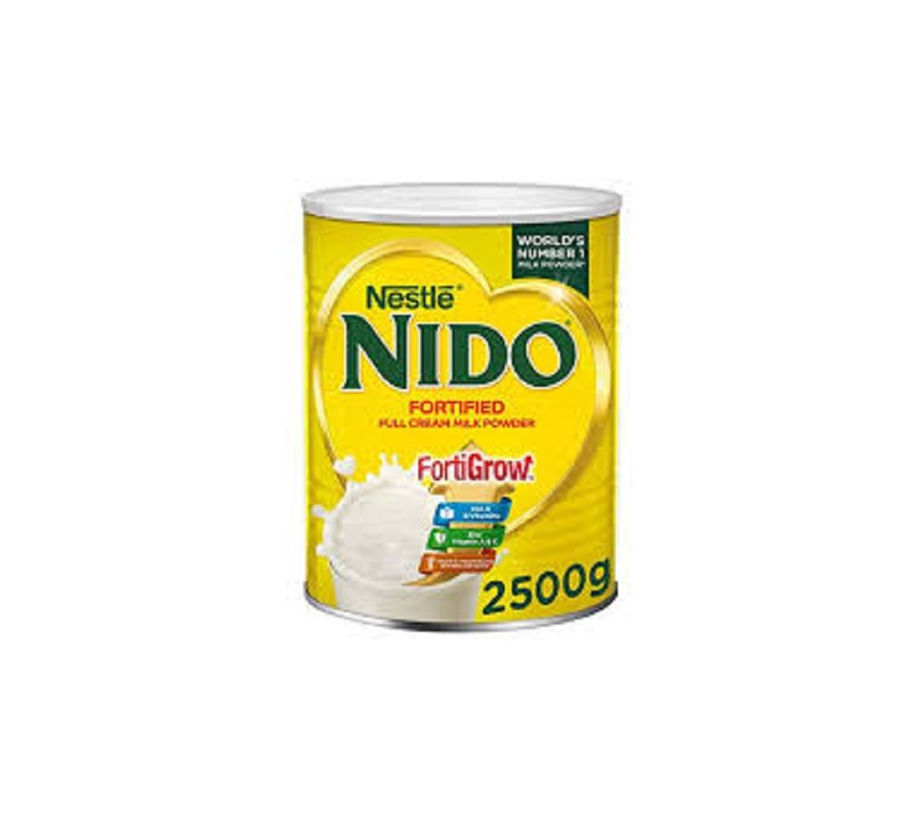 Nestle NIDO Fortigrow Full Cream Milk Powder TIN - 2500 gm বাংলাদেশ - 1134191