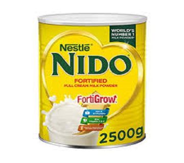 Nestle NIDO Fortigrow Full Cream Milk Powder TIN - 2500 gm
