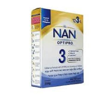 Nestlé NAN 3 OPTIPRO Follow Up Formula (12th month +) BIB - 350 gm