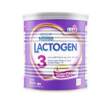 Nestlé LACTOGEN 3 Follow Up Formula (12 Month+) TIN - 400 gm