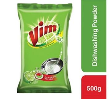 VIM Dishwashing Powder - 500 gm
