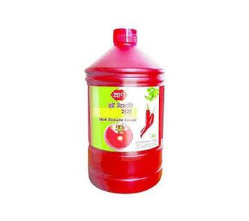 Pran Hot Tomato Sauce -1000gm Plastic Jar